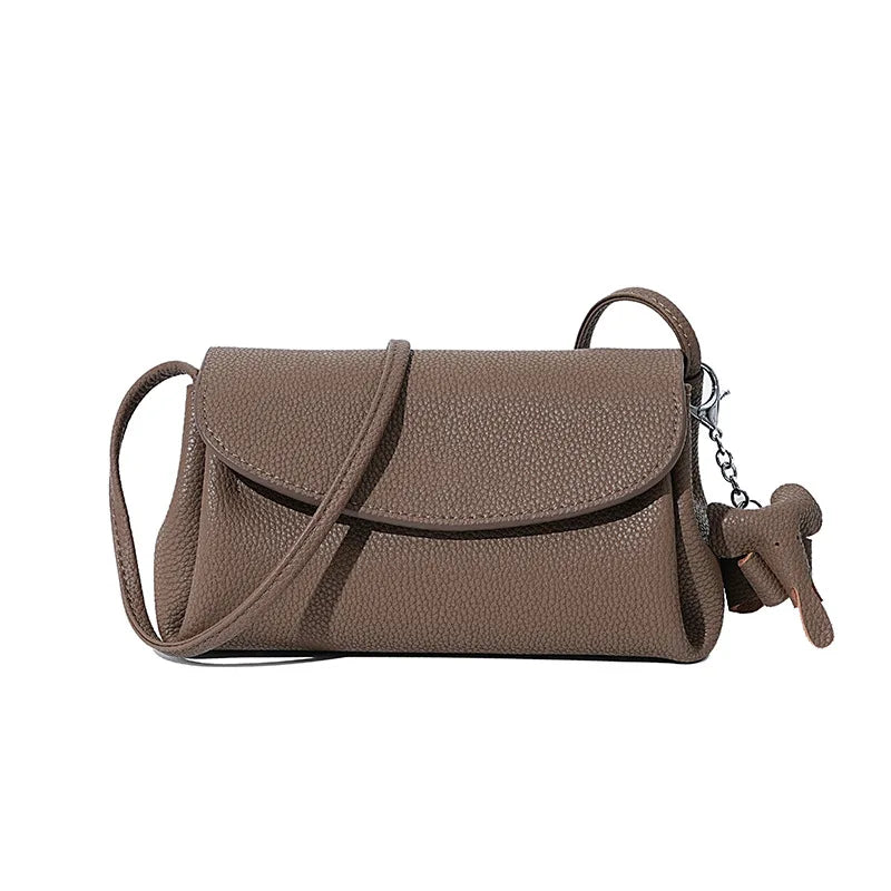 3333 G- SHINEERA 2026 Luxury Genuine Cowhide Leather Shoulder Bag Minimalist Hobo Handbag Zipper Crescent Purse