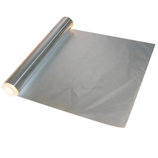 Aluminum Foil Roll for Kitchen Use 5M Food Wrapping Paper Packaging Catering Baking Tin Foil for Barbecue Embossed Treatment