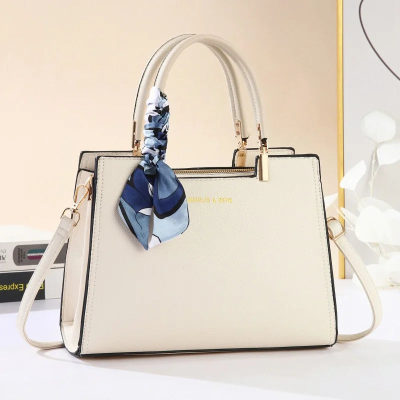 Women hand bag High Quality Fashion Luxury Designer Bag Women's PU Leather Handbag Shoulder Bags for Women Nylon Zipper Sealed Handbag