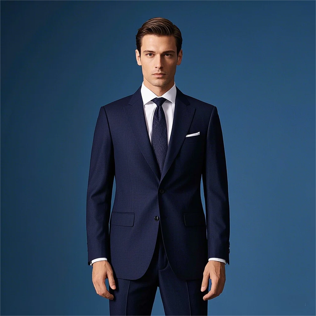MTM Suits Custom Tailored Dinner Suits Jackets Modern Solid for Men Italian Custom Handmade Suit for Man