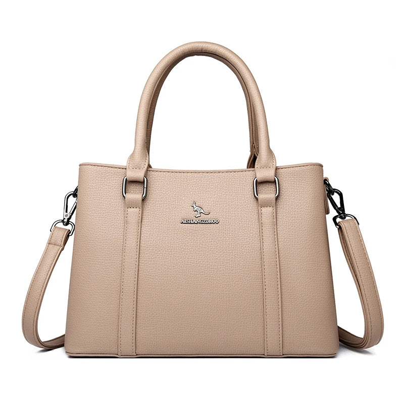 Bags for Women Fashion and High-Quality Multi Layer Pu Leather Ladies Handbag Designer Luxury Brand Minimalist Shoulder Bag