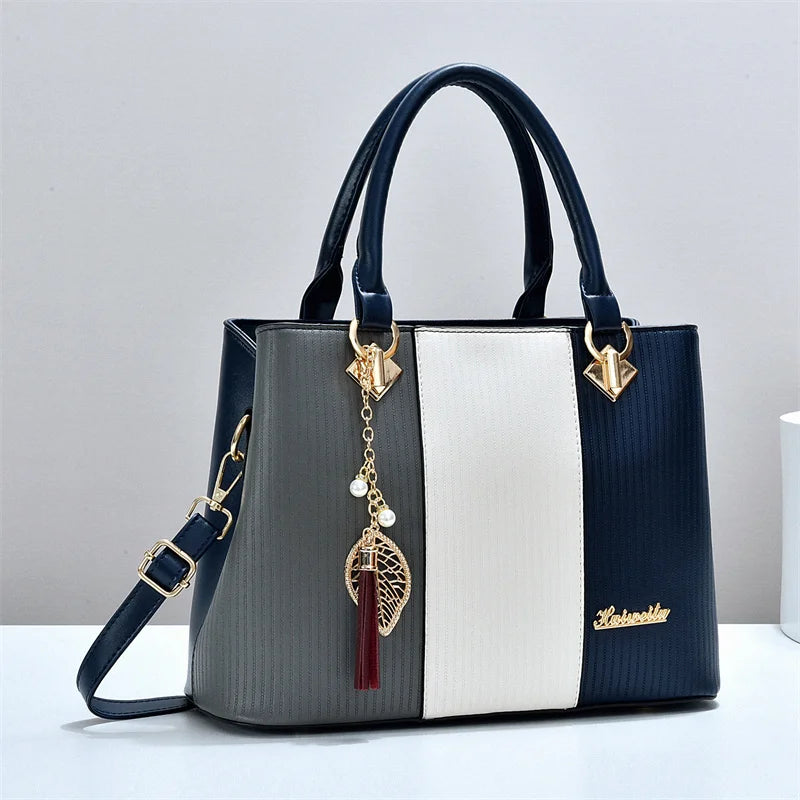 2026 New Fashion Women's Handbag PU Leather Tote Bag Large Capacity Crossbody Shoulder Bag Ladies Factory Custom Bag for Women
