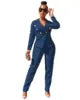 Ladies Sets Suit for the Office Lapel Double Breasted Women Jacket Straight Leg Trouser blazer Set Two Piece Women's Clothing