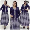 2023 New Classy Africa Design Women Dress 2 Pcs Suit Coat and Dress Office Suits Women Good Quality Printed Dress With Coat