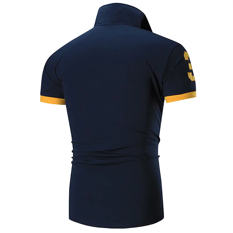 New Style Wholesale High Quality Plain Casual Golf Custom Logo Simple Polo Shirt for Men
