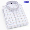 Men's Printed Long Sleeved Slim Fit Plaid Versatile Casual Fashion Floral Shirts