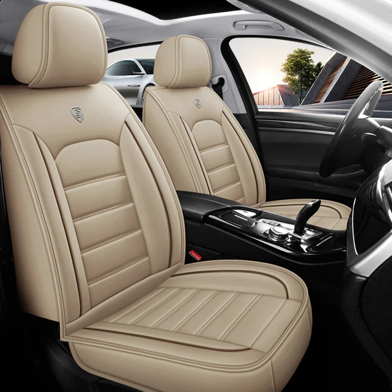 Manufacturer Customized Leather Car Seat Cover Waterproof Universal Size Seat Cover