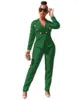 Ladies Sets Suit for the Office Lapel Double Breasted Women Jacket Straight Leg Trouser blazer Set Two Piece Women's Clothing
