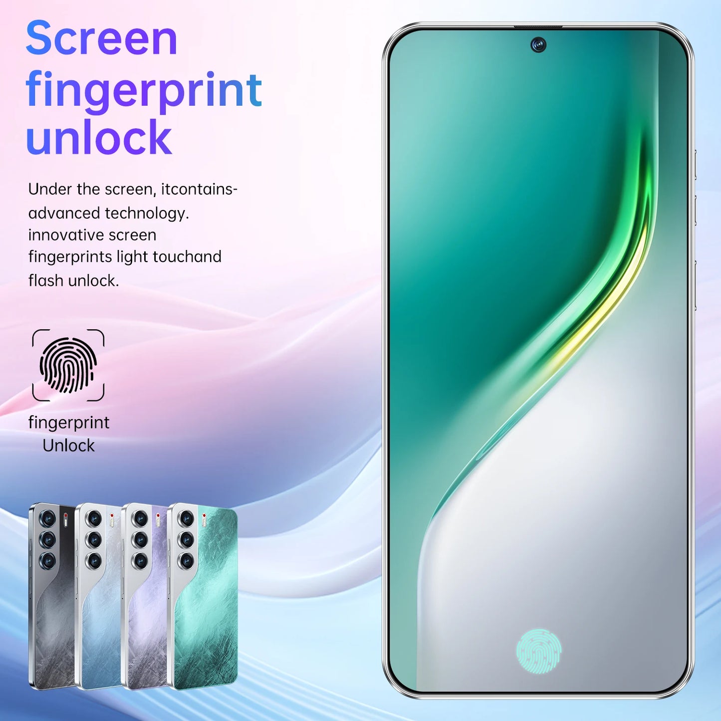 Original Unlocked 16GB Tecno Camon 40 Pro 5G Smartphone 7.3 Inch 1TB 5G Phone