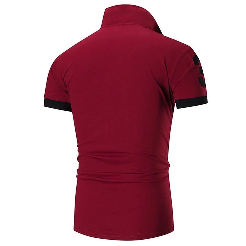 New Style Wholesale High Quality Plain Casual Golf Custom Logo Simple Polo Shirt for Men