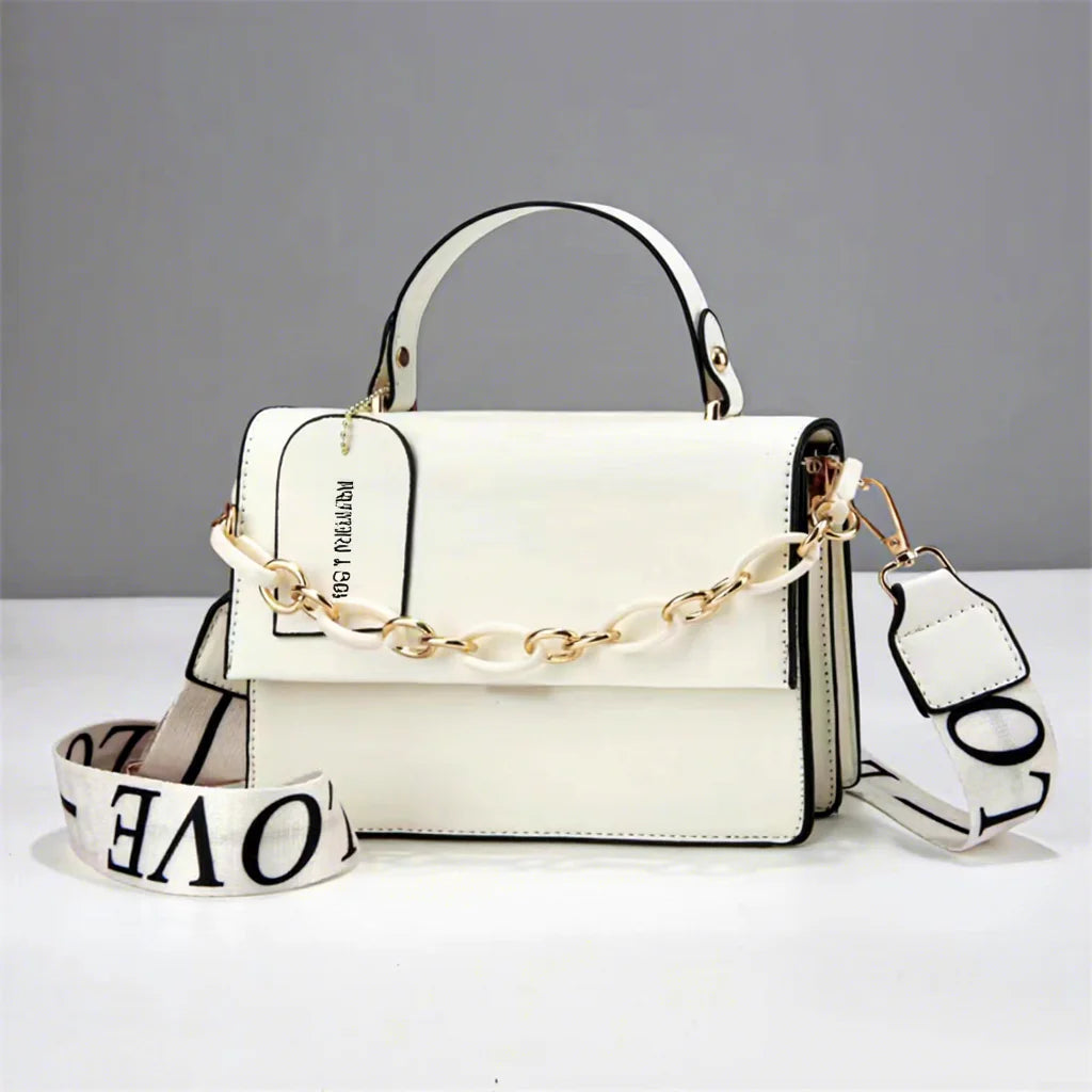 Women hand bag 2026 New Retro Style Women's Crossbody Handbag Elegant Small Square Bag Personalized Chain PU Material Fashionable Shoulder Bag