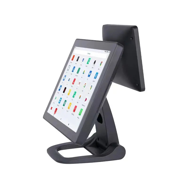 15"+9.7" Foldable  All in One Touch Screen Terminal Pos Machine for Retail Market Customized Windows Product Key