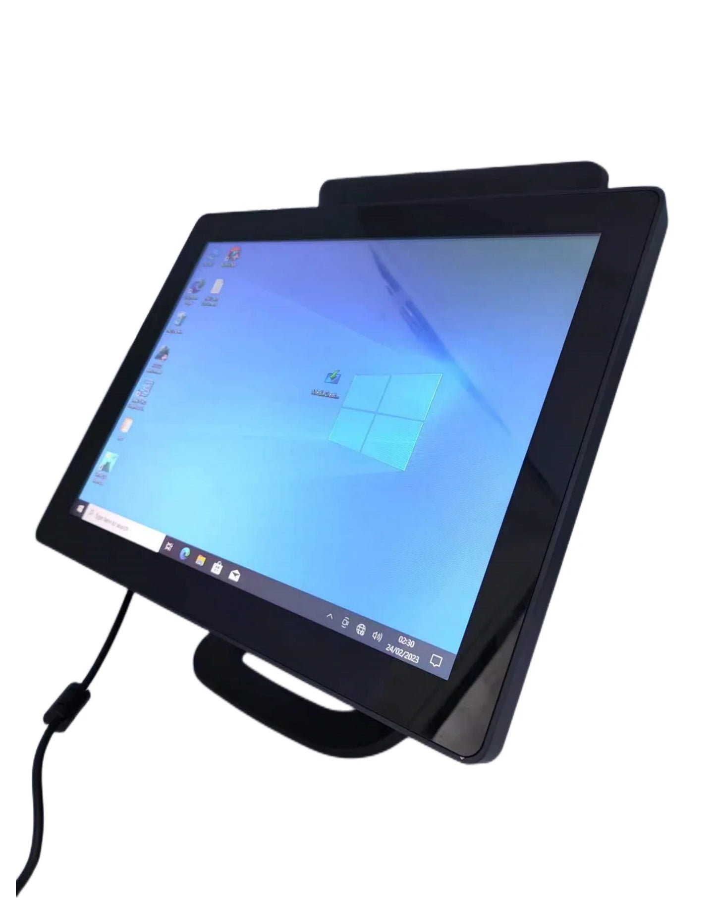 15"+9.7" Foldable  All in One Touch Screen Terminal Pos Machine for Retail Market Customized Windows Product Key