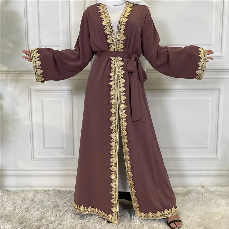 Turkey Kaften Hijab Muslim Prayer Clothes Pure Color Caften Evening Dress Islamic Product Burka Saudi Black Abayas Women African