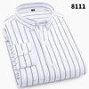 Men's Printed Long Sleeved Slim Fit Plaid Versatile Casual Fashion Floral Shirts