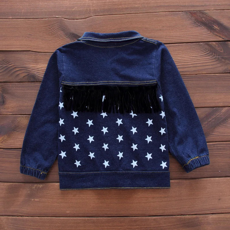 Wholesale Cowboy Baby Boy Clothes Fashionable Baby Boy Clothes Set Casual Boys Jeans Denim Suits 3 Pcs Sets