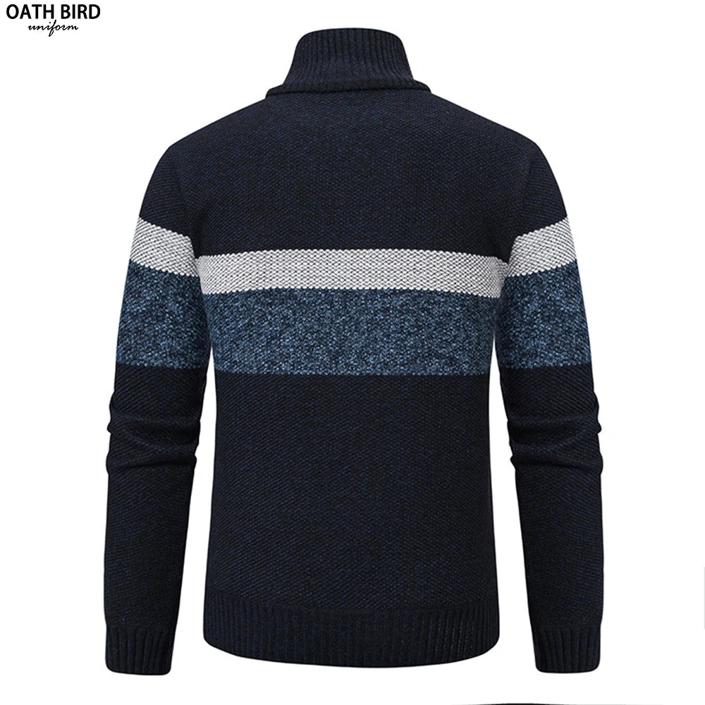 Custom Embroidered Logo Men's Quarter Zipper Sweaters Uniforms Hospitality Sweater Causal Business Work Wear 1/4 Zip Sweatshirt