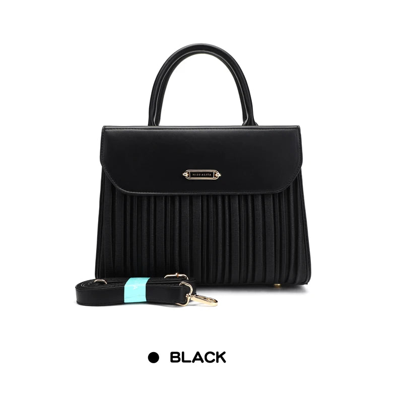 Custom Designer Bag Women PU Leather Bag Luxury Guangzhou Factory Wholesale with Gold Hardware for Elegant Daily Outing