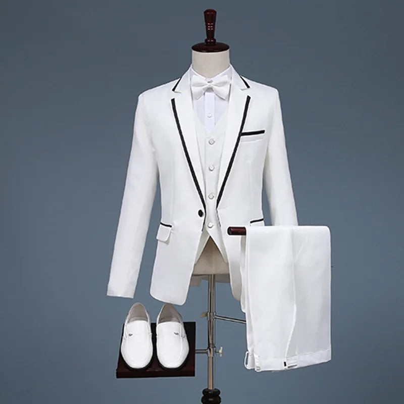 Men Wear Men'S Groom Wedding Suit Male Host Division Performance Clothing Men'S Clothing Suits