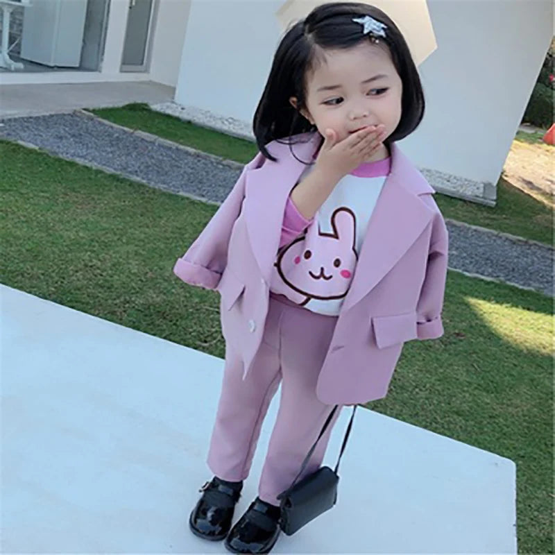 2022 Top Grade Clothes Wholesale Kids Wear Girl Formal Suits