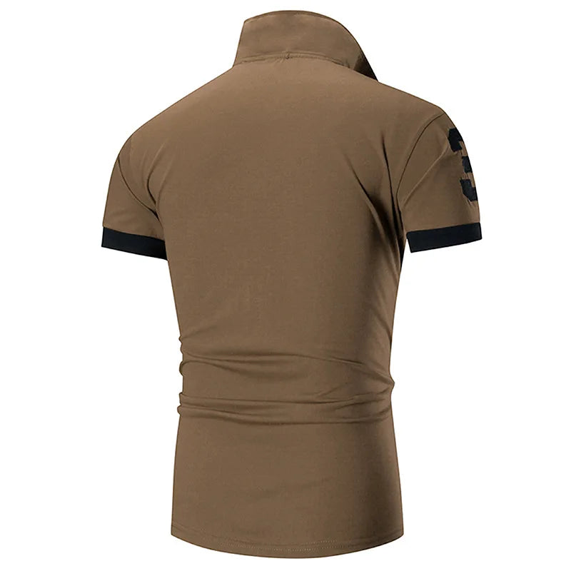 New Style Wholesale High Quality Plain Casual Golf Custom Logo Simple Polo Shirt for Men