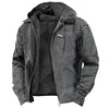 Best-selling High-quality Men's Insulated Thick Jacket for Autumn and Winter. Men's Windproof, Waterproof and Warm Zipper Jacket