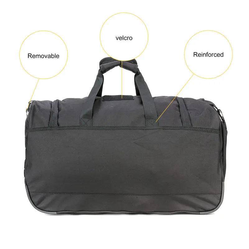 Tactical Crossbody Duffel Bag Travel Gym Bag Men's and Women's  Tactical Gym Bag