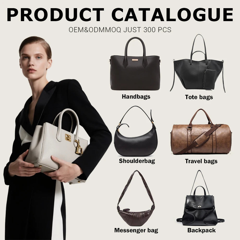 3333 G- SHINEERA 2026 Luxury Genuine Cowhide Leather Shoulder Bag Minimalist Hobo Handbag Zipper Crescent Purse
