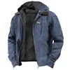 Best-selling High-quality Men's Insulated Thick Jacket for Autumn and Winter. Men's Windproof, Waterproof and Warm Zipper Jacket