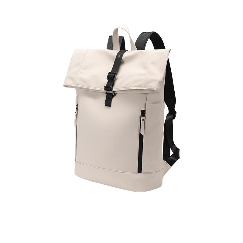 2026 Trending PU Oxford Custom Student Backpack Waterproof Laptop School Bag Nylon Fashionable Travel Bags for Men Women Gift