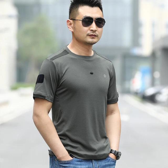 S.archon Tactical T-shirt Instructor Quick-drying Clothes Loose Half-sleeve  POLO for Men Formal Shirt Summer  Manufacturer