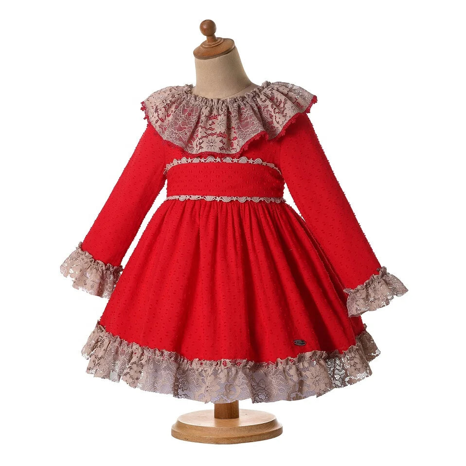 Pettigirl Winter Clothes for Kids 8 Years Old Girl Birthday Dresses New Simple Dress for Girls new 2 3 4 5 6 8 10 12Y 1BAG=1PCS