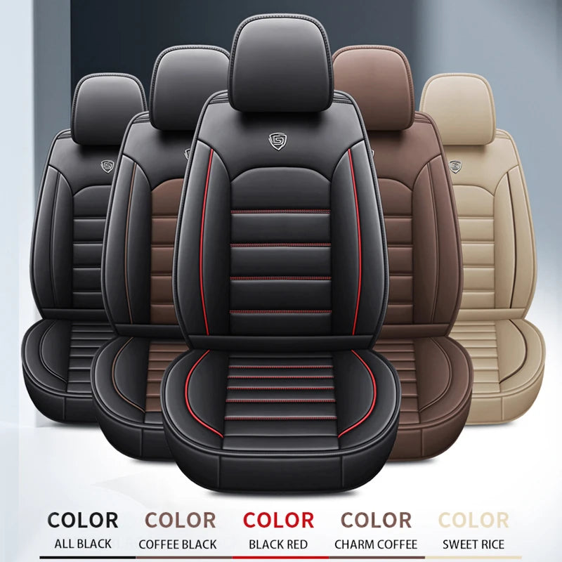 Manufacturer Customized Leather Car Seat Cover Waterproof Universal Size Seat Cover