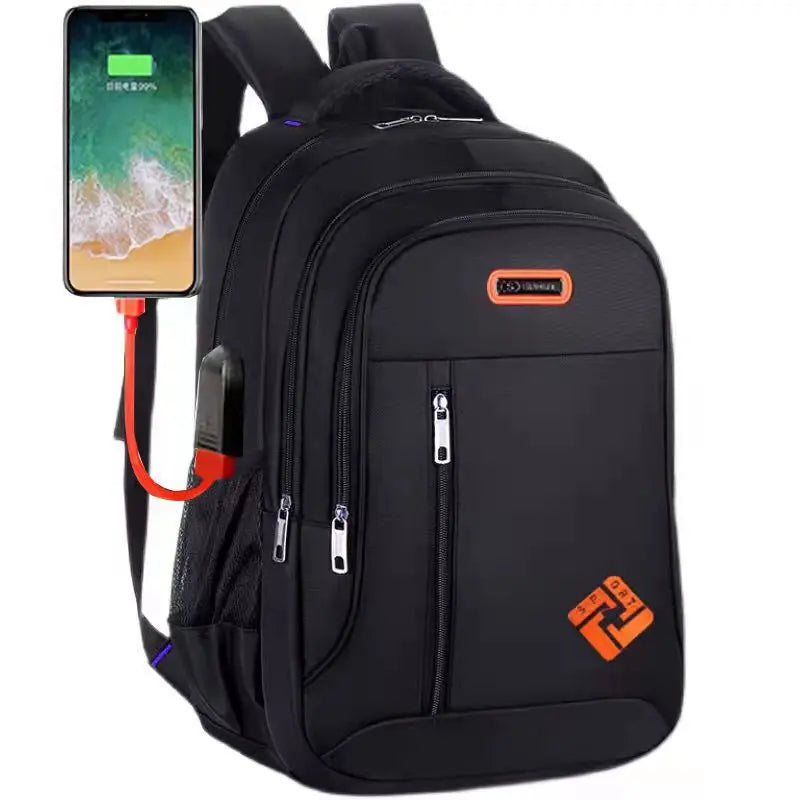 2026 Hot Selling Custom Large Capacity Waterproof School Travel Backpacks USB Business Laptop Bags With Logo for Men Mochila