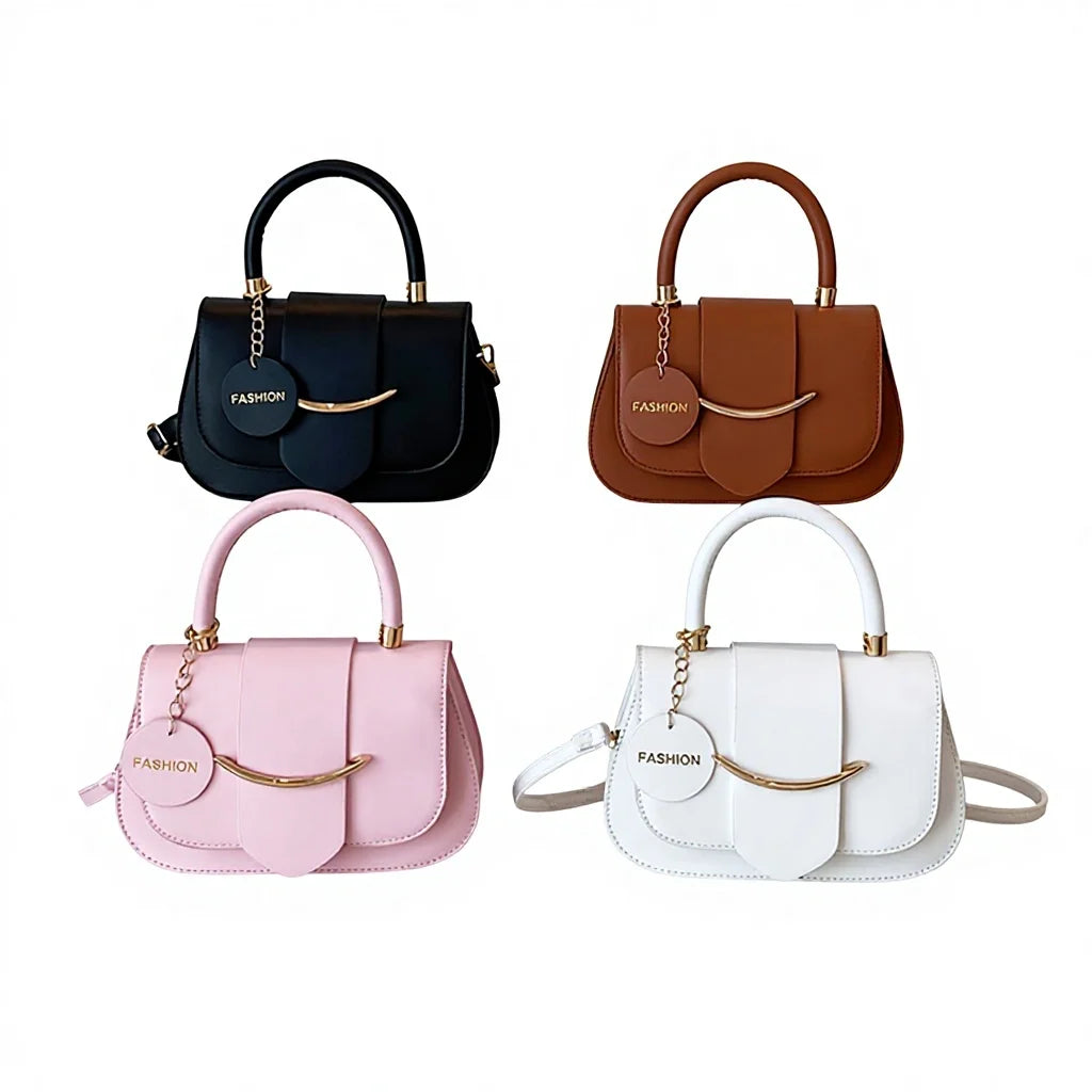 2026 New HK Advanced Sense New Design Women's Autumn Winter Popular Crossbody Shoulder Saddle Bag Chains Cover Durable