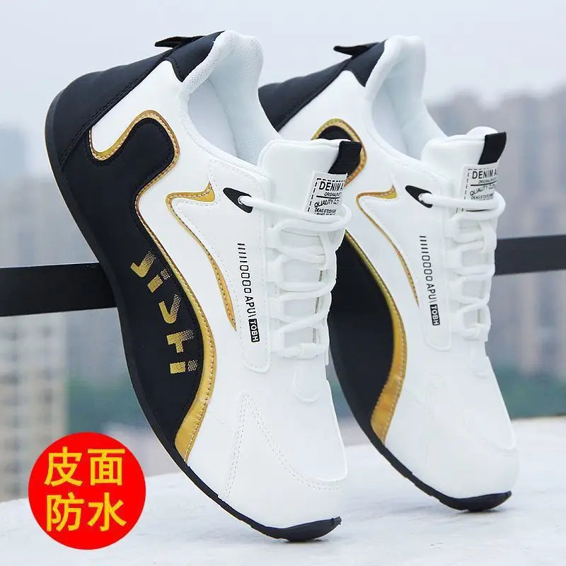 2026 New  Men's Shoes Leather Waterproof Non Slip High Grade Travel Shoes Trend Matching Autumn Men's Sports Casual Shoes