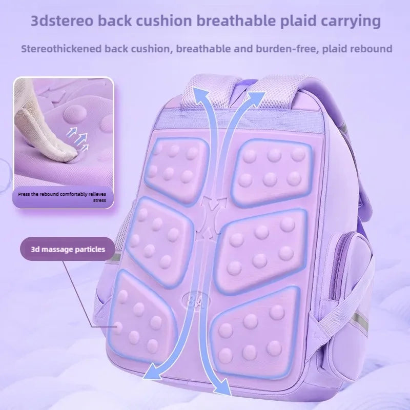 2025 New Multifunctional Waterproof Kids Backpacks Primary School Bag School Bags for Girls Boys