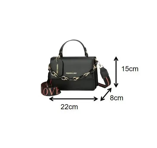 Women hand bag 2026 New Retro Style Women's Crossbody Handbag Elegant Small Square Bag Personalized Chain PU Material Fashionable Shoulder Bag
