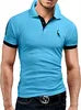 New Style Wholesale High Quality Plain Casual Golf Custom Logo Simple Polo Shirt for Men