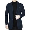 New Spring Men's Business Casual Single-Breasted Coat Jacket for Middle-Aged