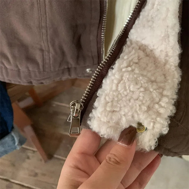 2022 Autumn Winter Infant Baby Boys Thicken Outwears Cotton Padded Coat Casual Solid Clothes Fleece Toddler Winter Jacket