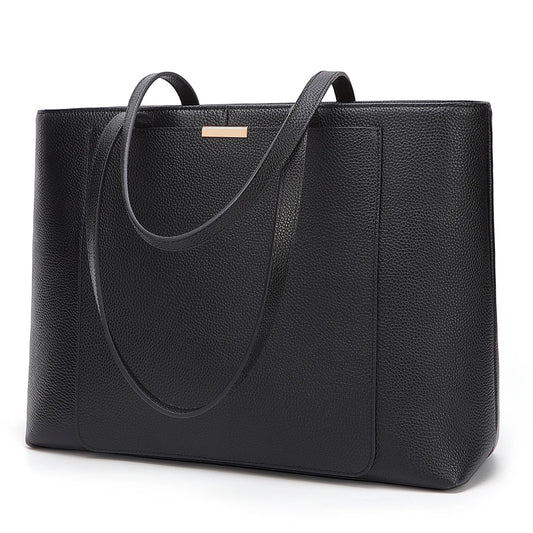 Factory Wholesale Customizable Women's Genuine Leather Open Top Tote Shoulder Bag-All Seasons Fashion Lady Handbag