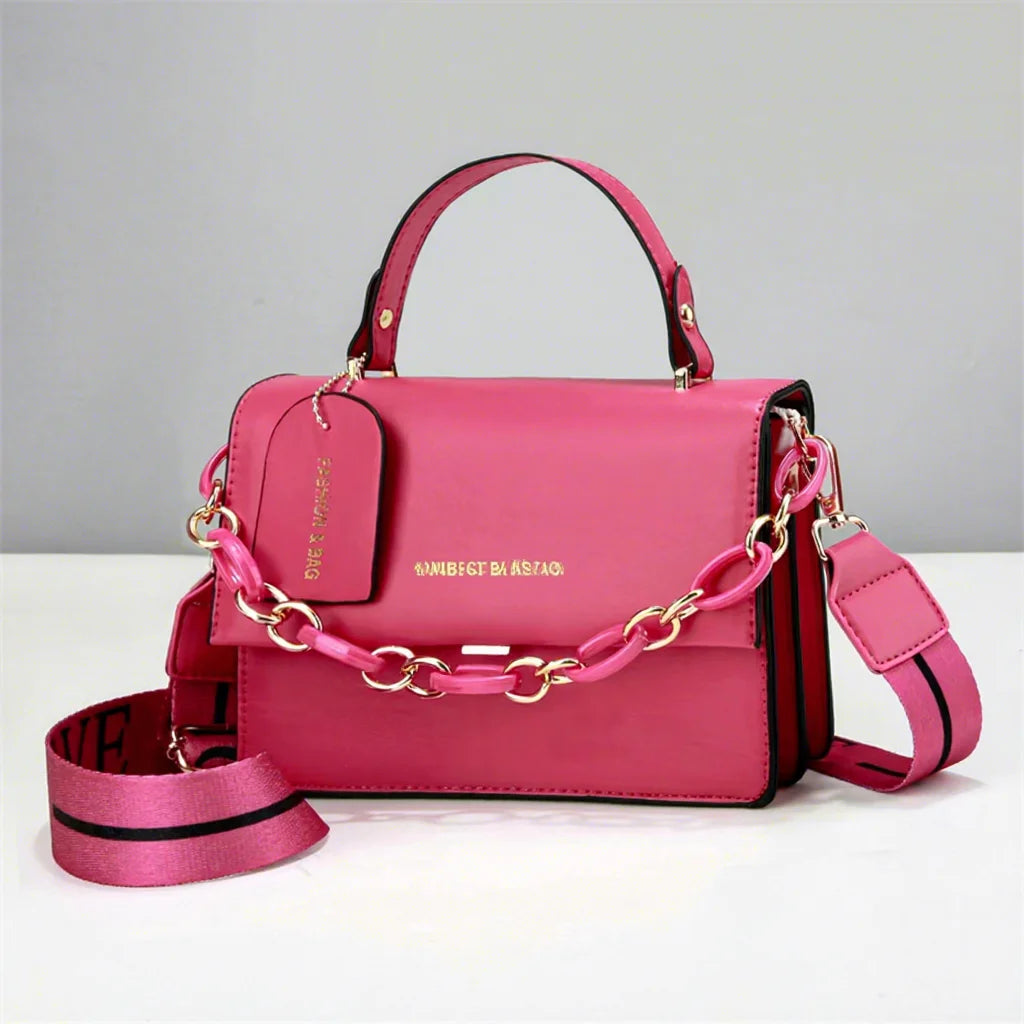 Women hand bag 2026 New Retro Style Women's Crossbody Handbag Elegant Small Square Bag Personalized Chain PU Material Fashionable Shoulder Bag