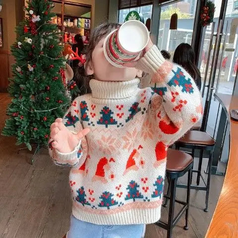 Unisex New Born Baby Christmas Sweater Custom Baby First Christmas Baby Clothes Christmas Sweater for Kids
