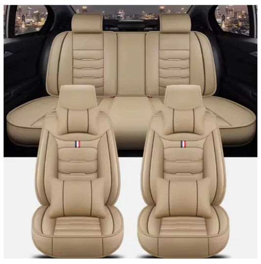 Full Set Universal PVC Leather Car Seat Cover Factory Directly Sales Car Seat Cover