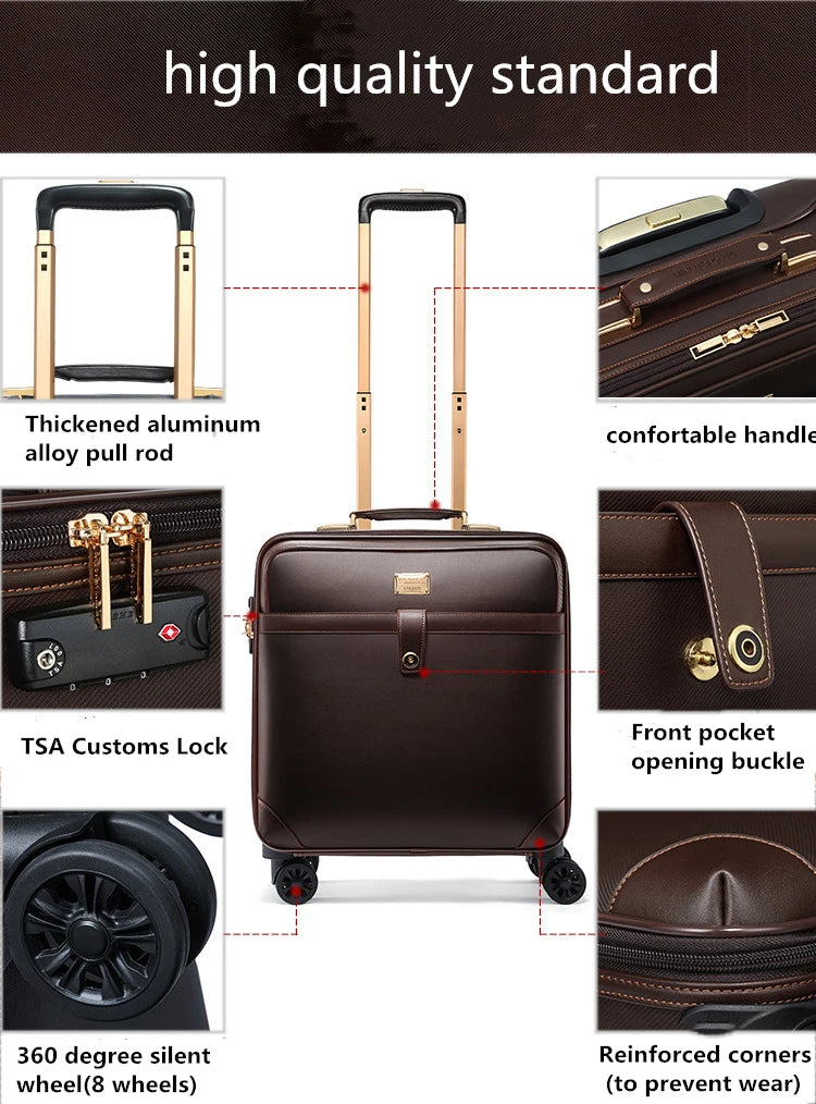 16 18 20 22 20 in Carry on Luggage and Laptop Bag Travel Set Luggage With Spinner Wheels Lightweight