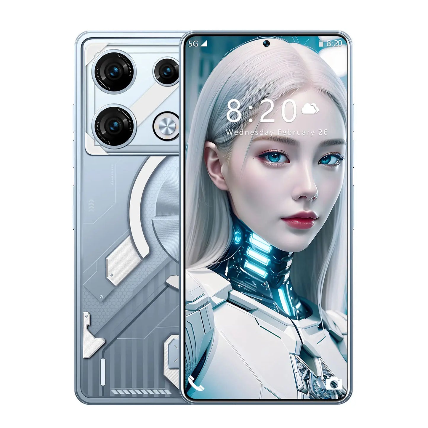 New Design 7.3 Inch Hd Large Screen  Original Gt10 5g Phone Android13 Smart Phone 16GB + 1TB I Nfinix Phones Dual SIM Card