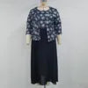 Latest Design Plus Size African Women's Clothing Official Elegant Two Pieces Ladies Dresses for Women