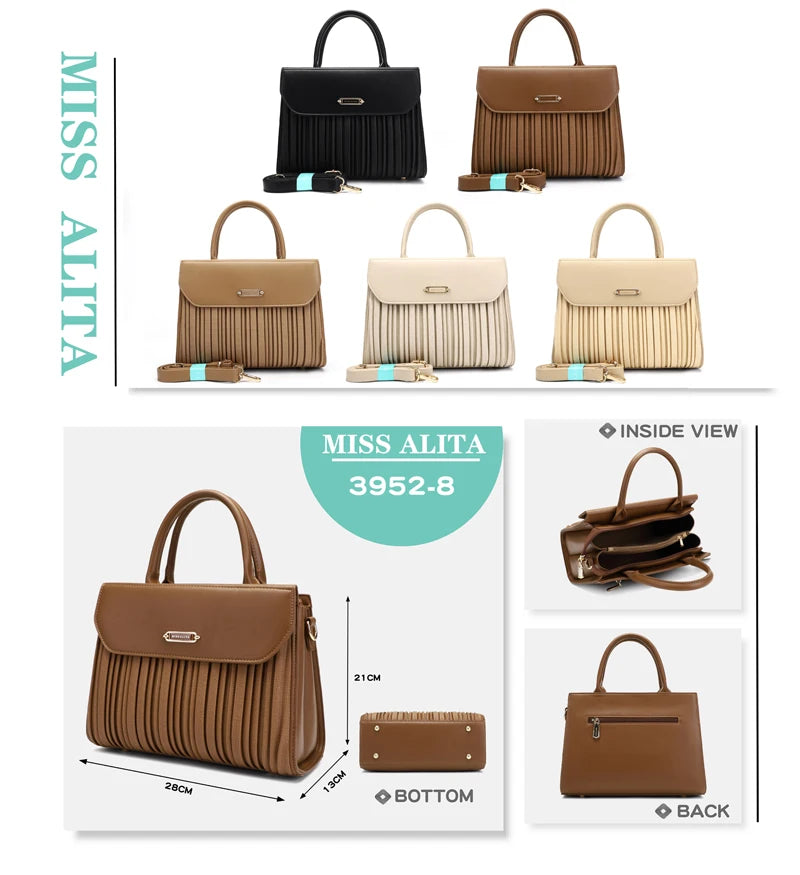 Custom Designer Bag Women PU Leather Bag Luxury Guangzhou Factory Wholesale with Gold Hardware for Elegant Daily Outing