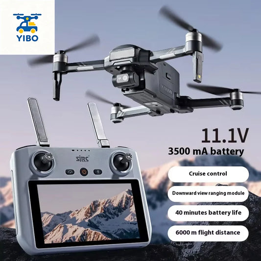 SJRC F22 S3 XR 4K GPS 5G Quadcopter with Screen Remote Control DRONES 3-Axis Gimbal 6KM Repeater FCC EIS HD Camera Drone